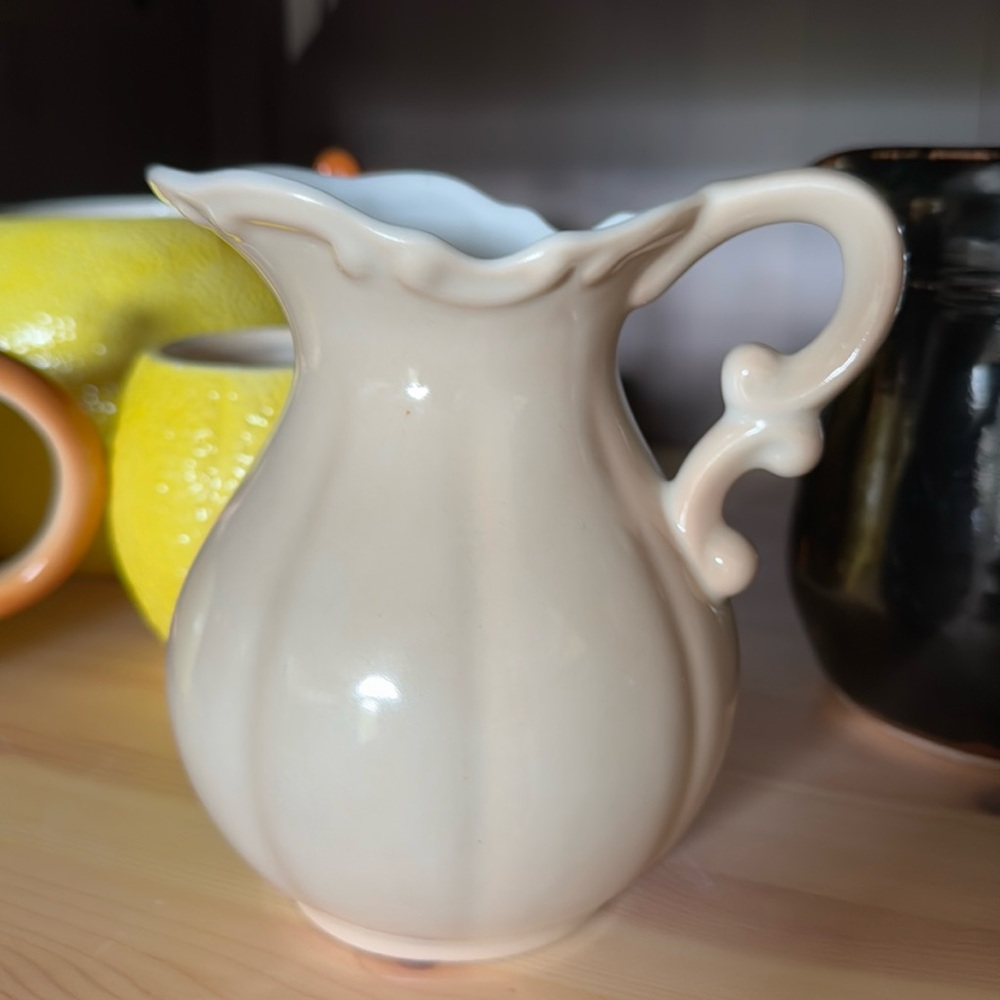 Japan vintage 80s small Vase Pitcher Ceramic Decor